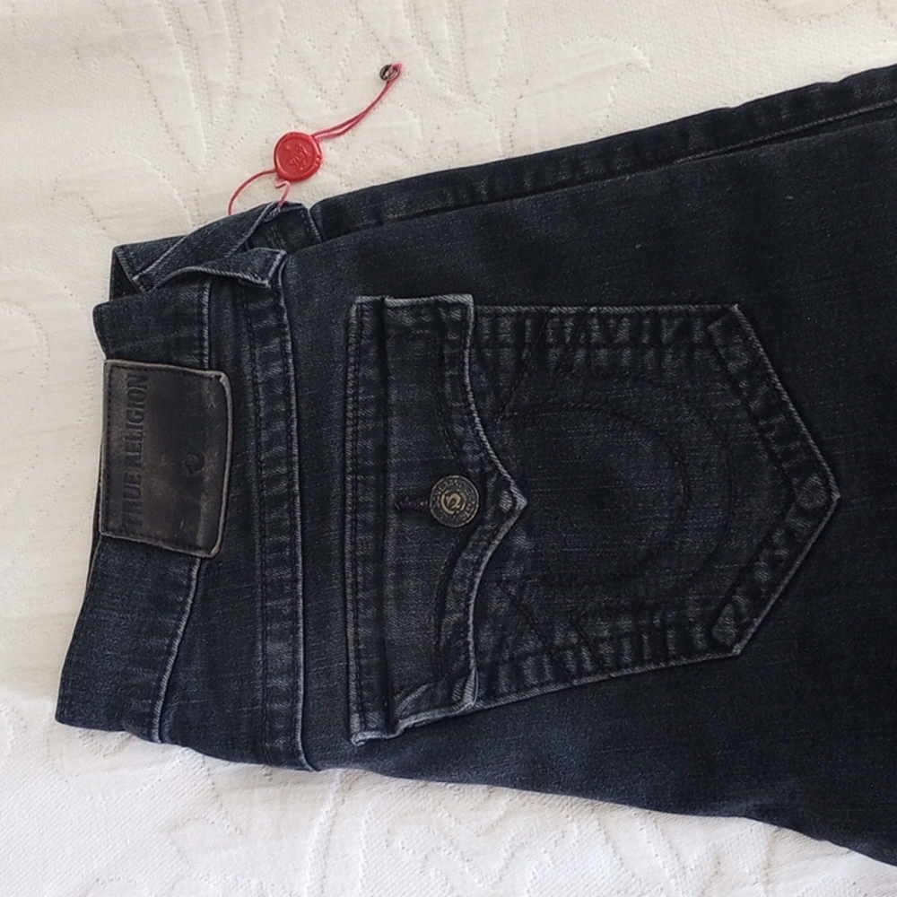 True religion jeans black size 31